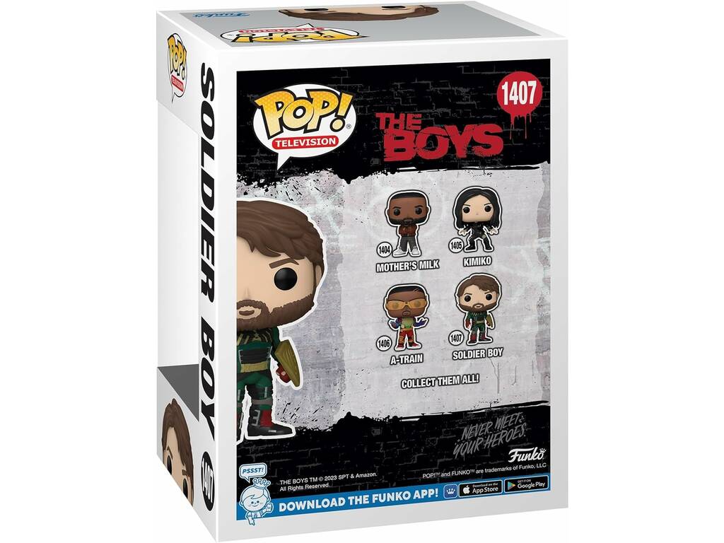 Funko Pop Television The Boys Soldier Boy Funko 72124