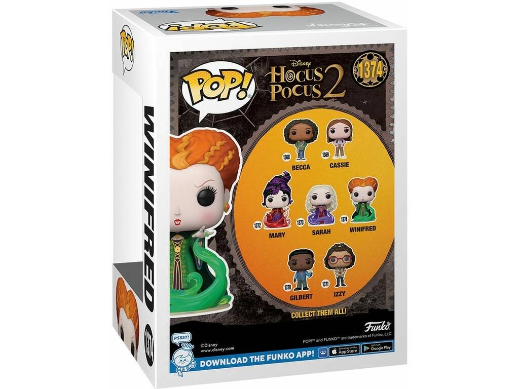 Funko Pop Disney Hocus Pocus 2 Winifred con fumo Funko 72305