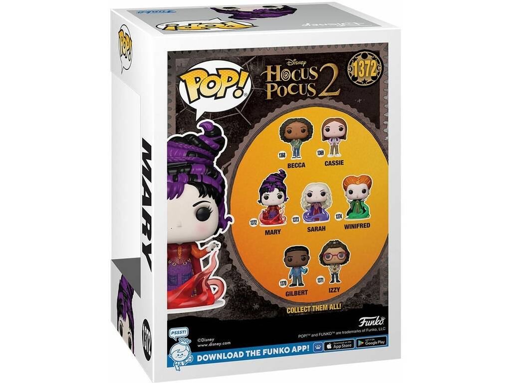 Funko Pop Disney Hocus Pocus 2 Mary avec fumée Funko 72303