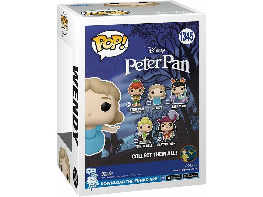 Funko Pop Disney Peter Pan 70th Anniversary Wendy Funko 70698