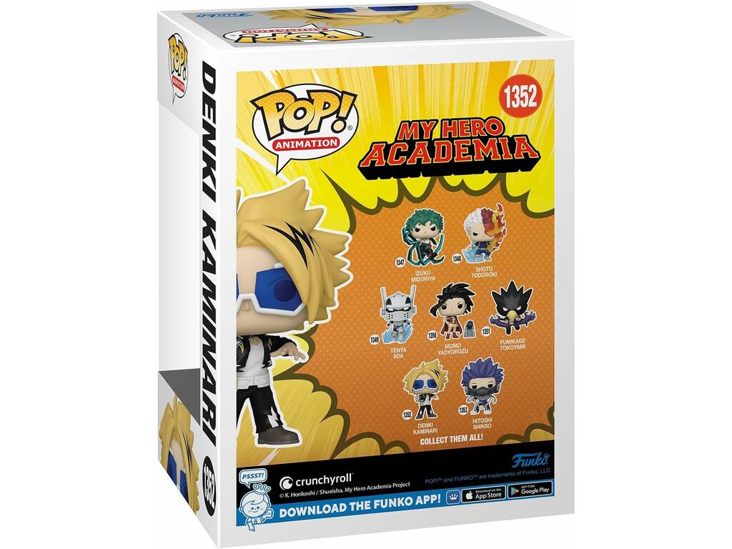 Funko Pop Animation My Hero Academia Denki Kaminari Funko 67328