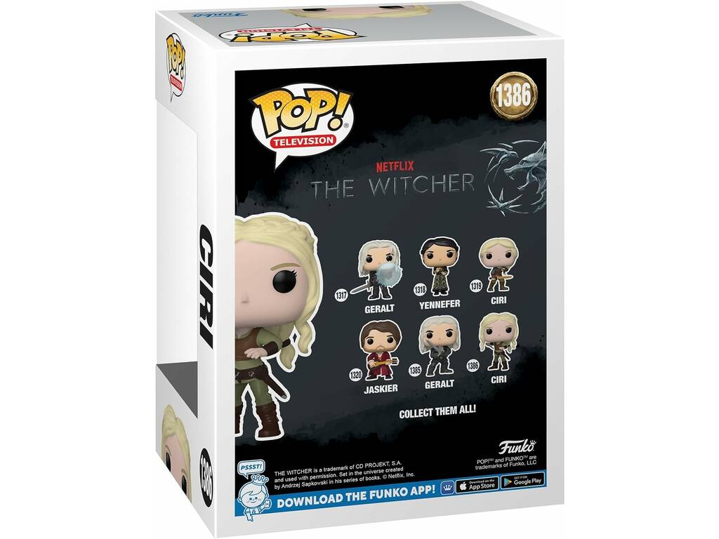 Funko Pop Television The Witcher Ciri Funko 74245