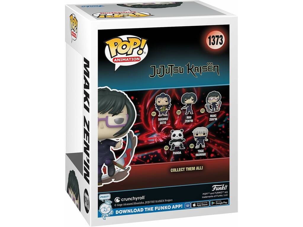 Funko Pop Animation Jujutsu Kaisen Maki Zen'in Funko 72045