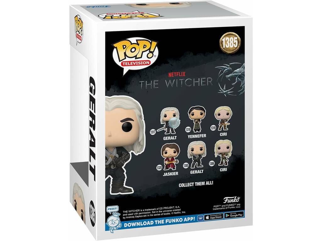 Funko Pop Television The Witcher Geralt Funko 74246