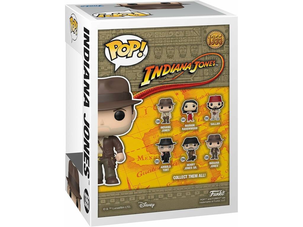 Funko Pop Indiana Jones avec tête de bobbing Funko 59259