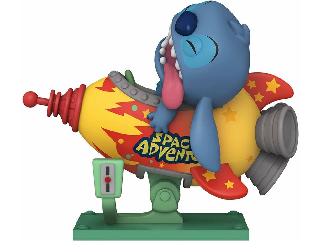 Funko Pop Rides Disney Lilo e Stitch Figura Stitch su Razzo Funko 55620