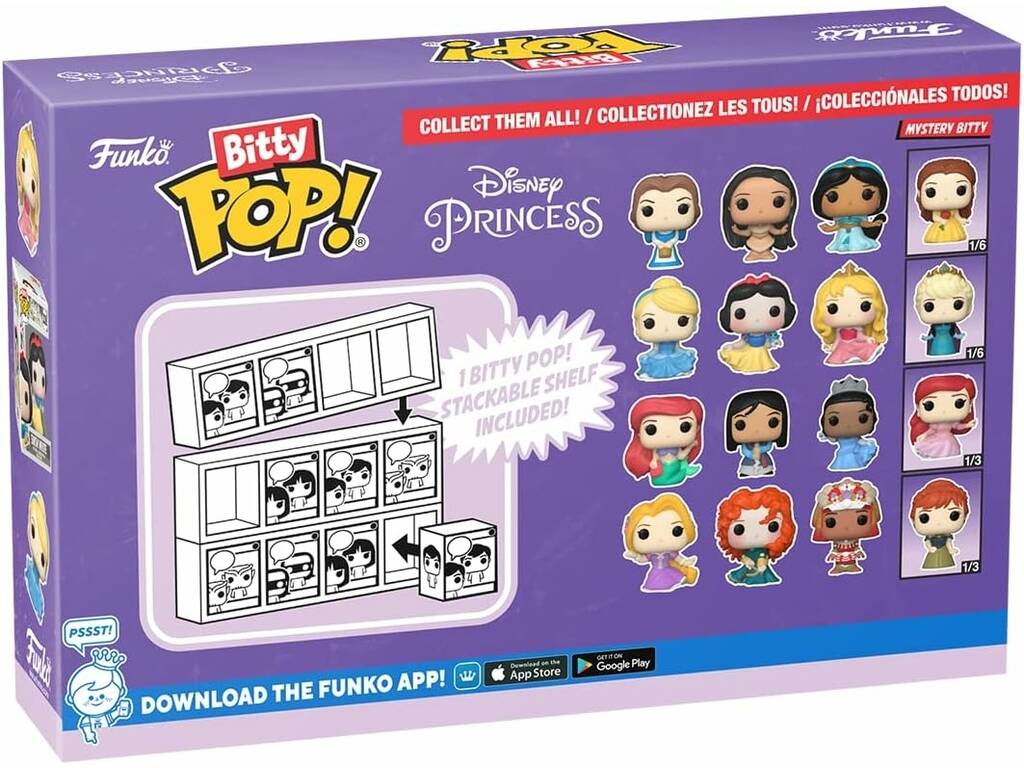 Funko Pop Bitty Disney Princess Funko 76995