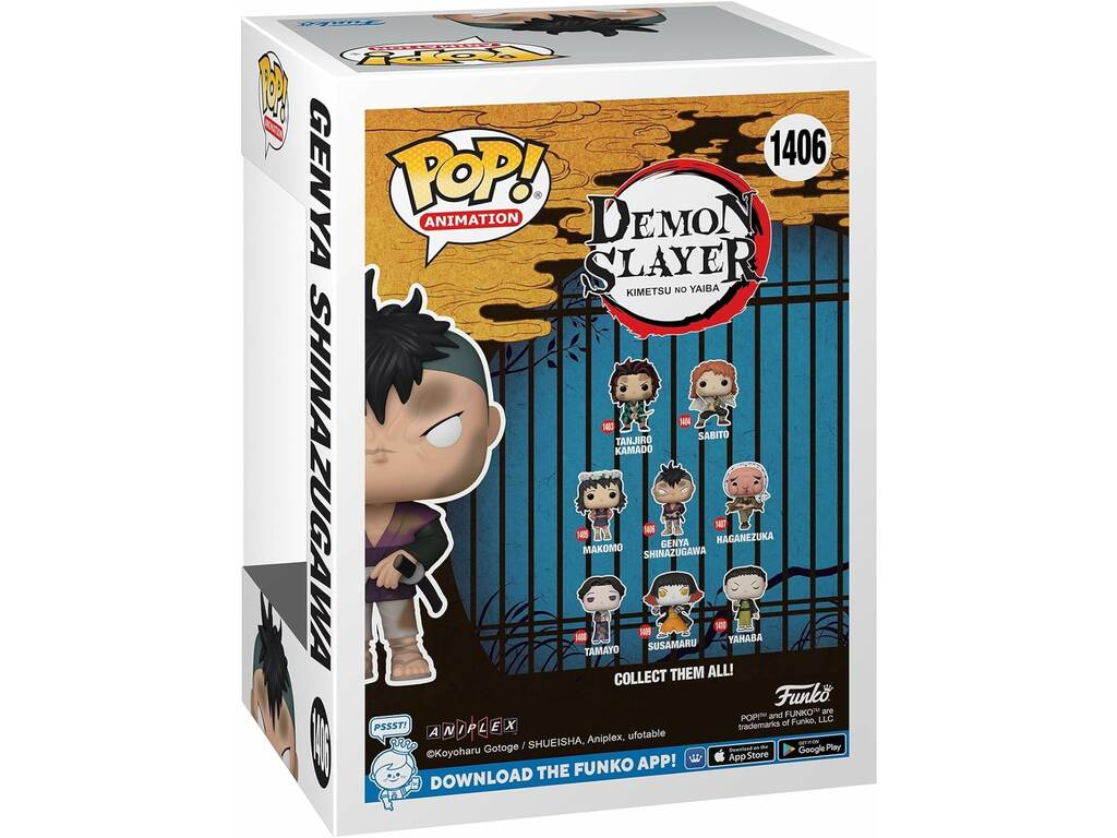 Funko Pop Animation Demon Slayer Genya Shinazugawa Funko 72609