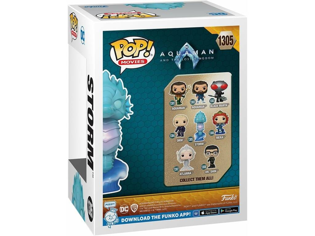 Funko Pop Movies DC Aquaman e il Regno Perduto Storm Funko 67569