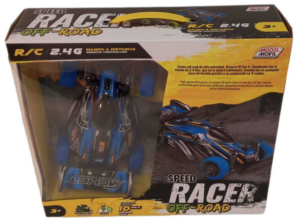 Radio-commande Speed Racer Off Road 2.4G Bleu