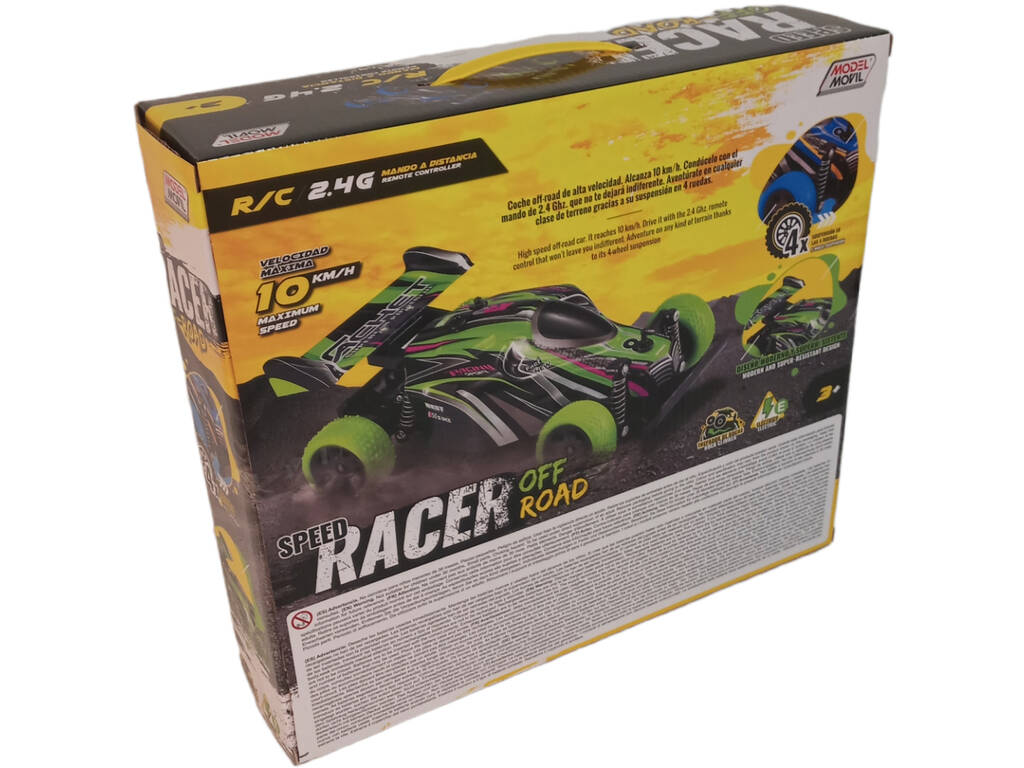 Radio-commande Speed Racer Off Road 2.4G Bleu