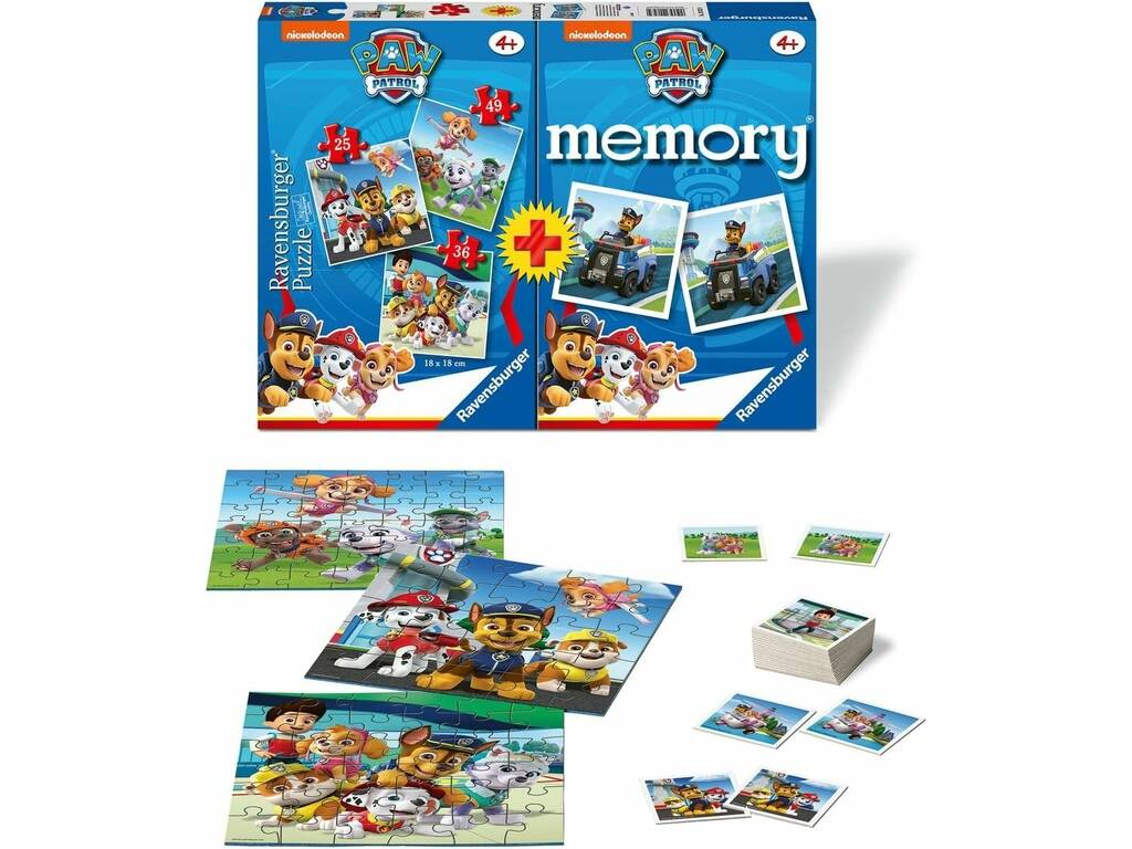 Multipack Patrulha Pata Ravensburger 20823 4