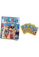imagen Album Panini One Piece Starter Pack avec 4 enveloppes