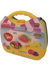 Coffret de pâte à mouler Set d'aliments sucrés et salés avec accessoires