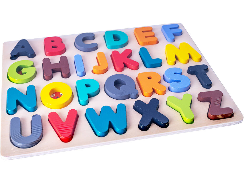 Puzzle de lettres en bois 27 pièces