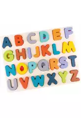 Puzzle de lettres en bois 27 pièces