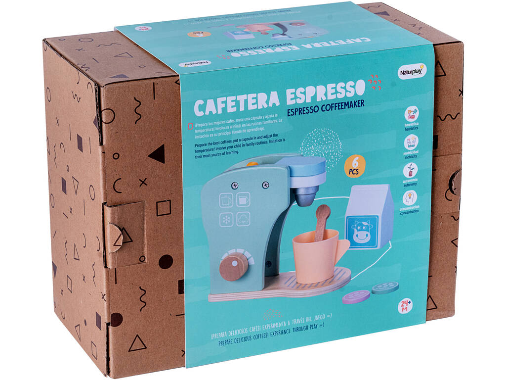 Cafetière Espresso en bois