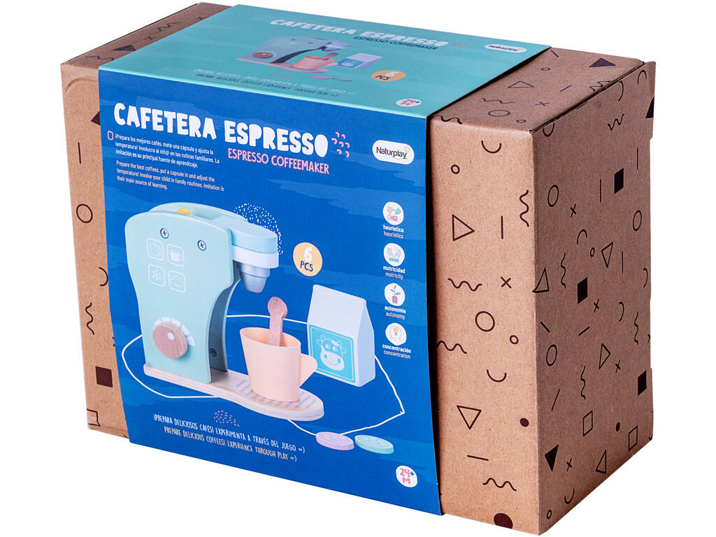 Cafetière Espresso en bois