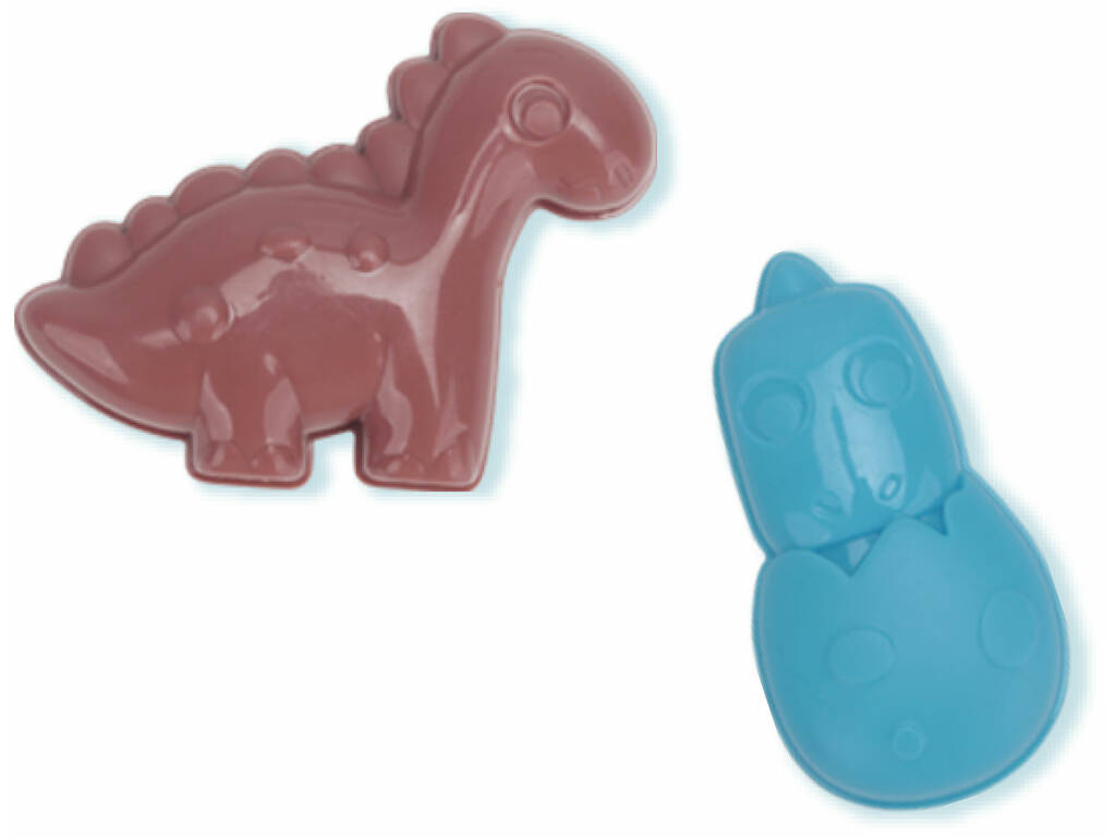 Sable magique pour dinosaures 2x250 g avec accessoires