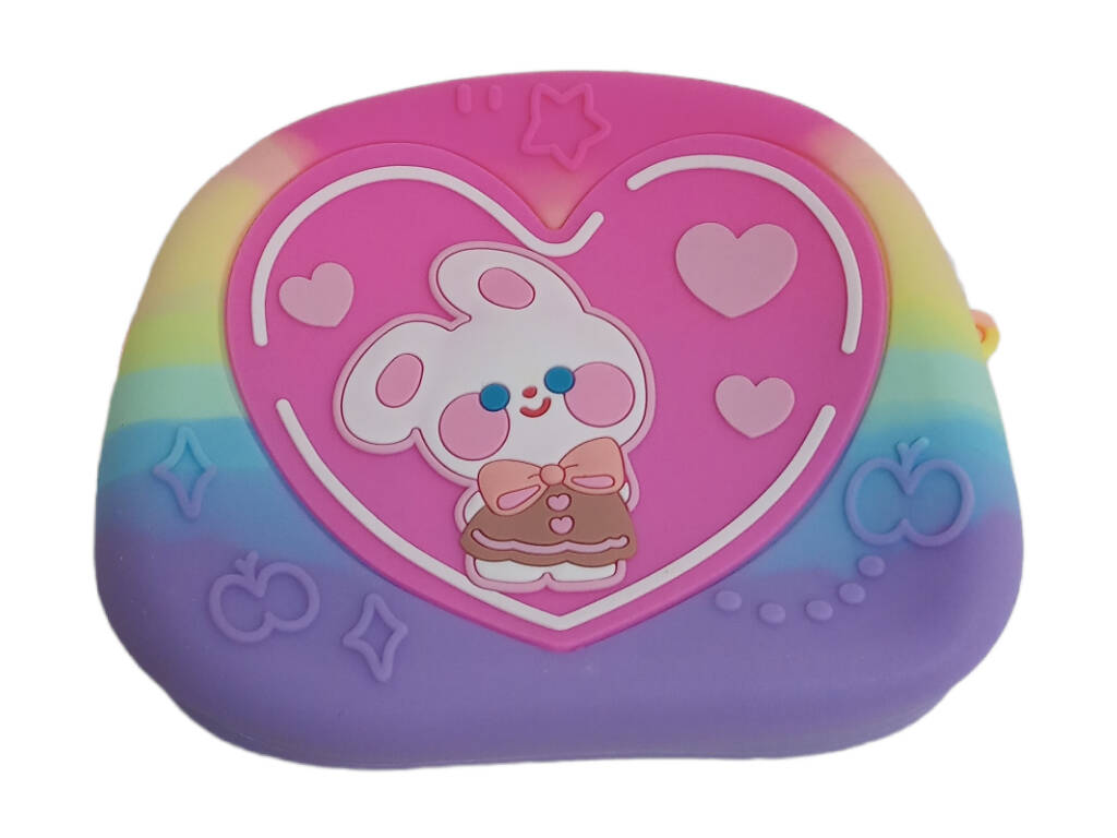 Sac Pop It en silicone Petit Lapin