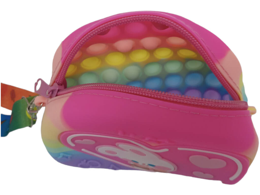 Sac Pop It en silicone Petit Lapin