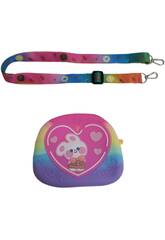 Kleine Hasen-Pop-It-Tasche aus Silikon