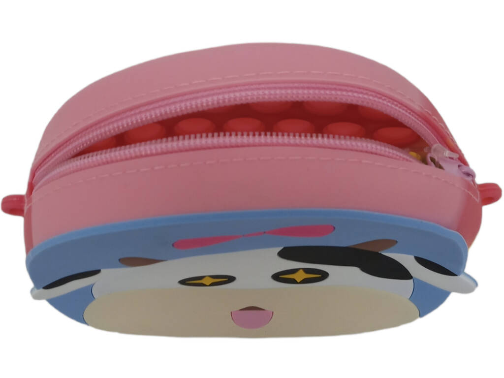 Borsa Pop It Silicone Mucca