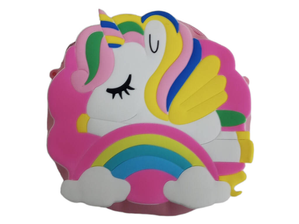 Sac Pop It en silicone pour licorne