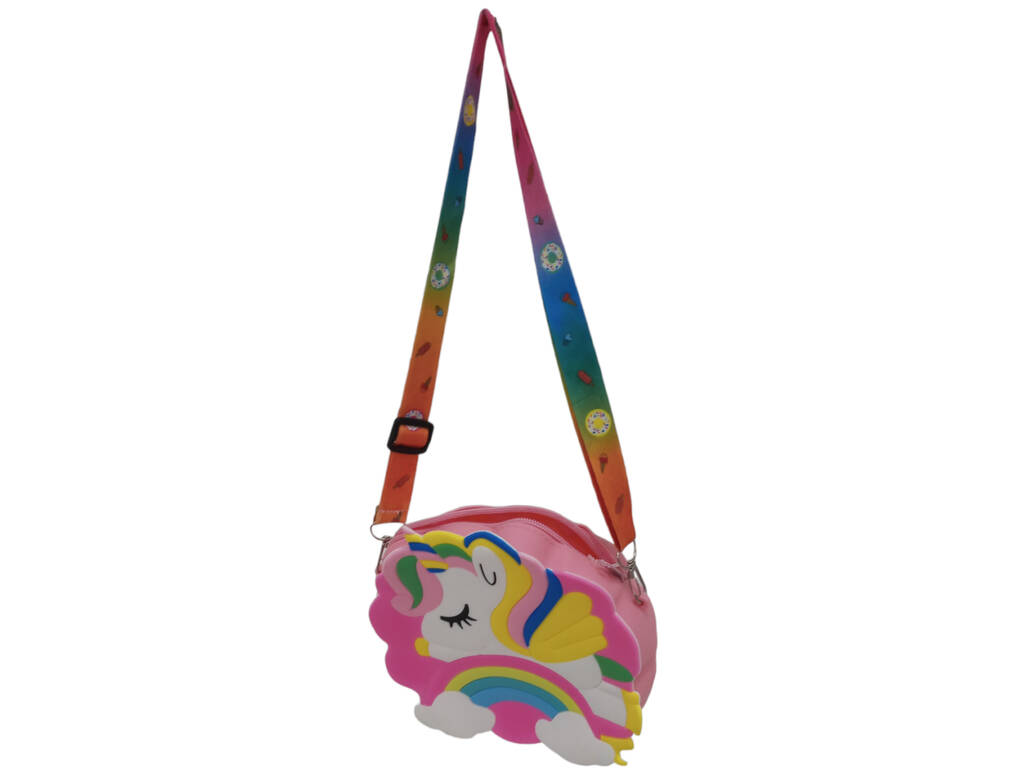 Sac Pop It en silicone pour licorne