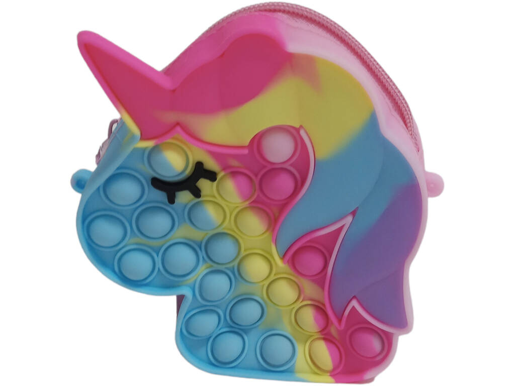 Popt It Silicone Multicolore Licorne Popt It Sac