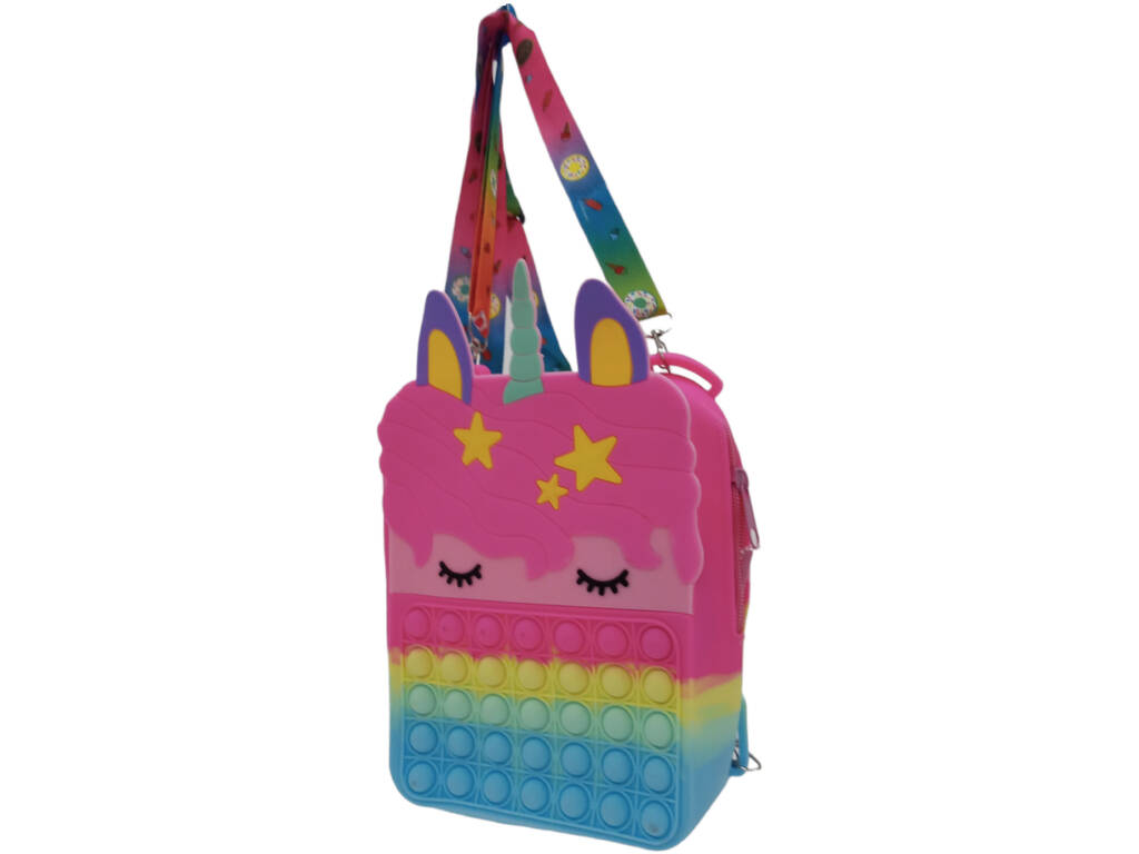 Zaino multicolore Unicorno Piccolo