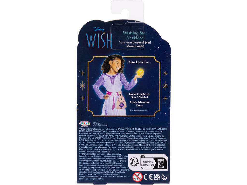 Wish Collana Stella dei Desideri Jakks 230044