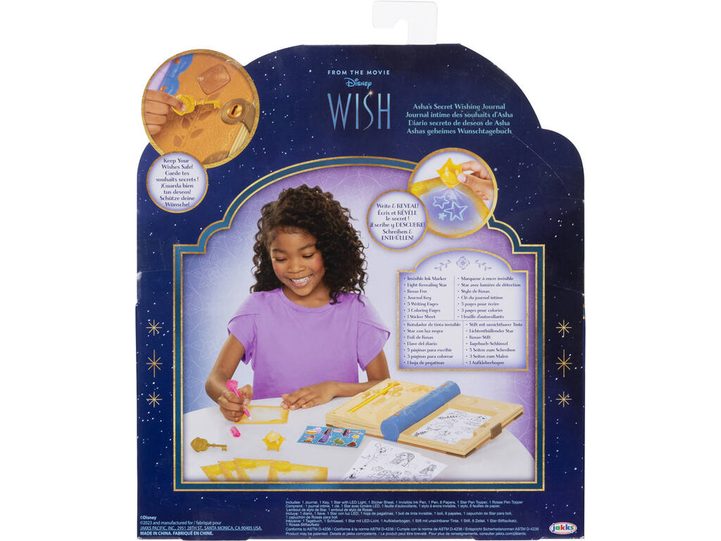 Wish Diario segreto dei desideri di Ashas Jakks 230074
