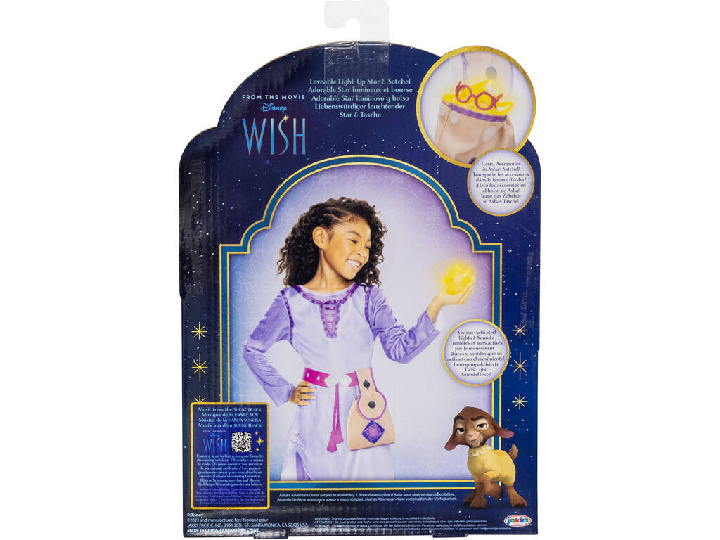 Wish Figura Star Luminoso y Bolso Jakks 231314