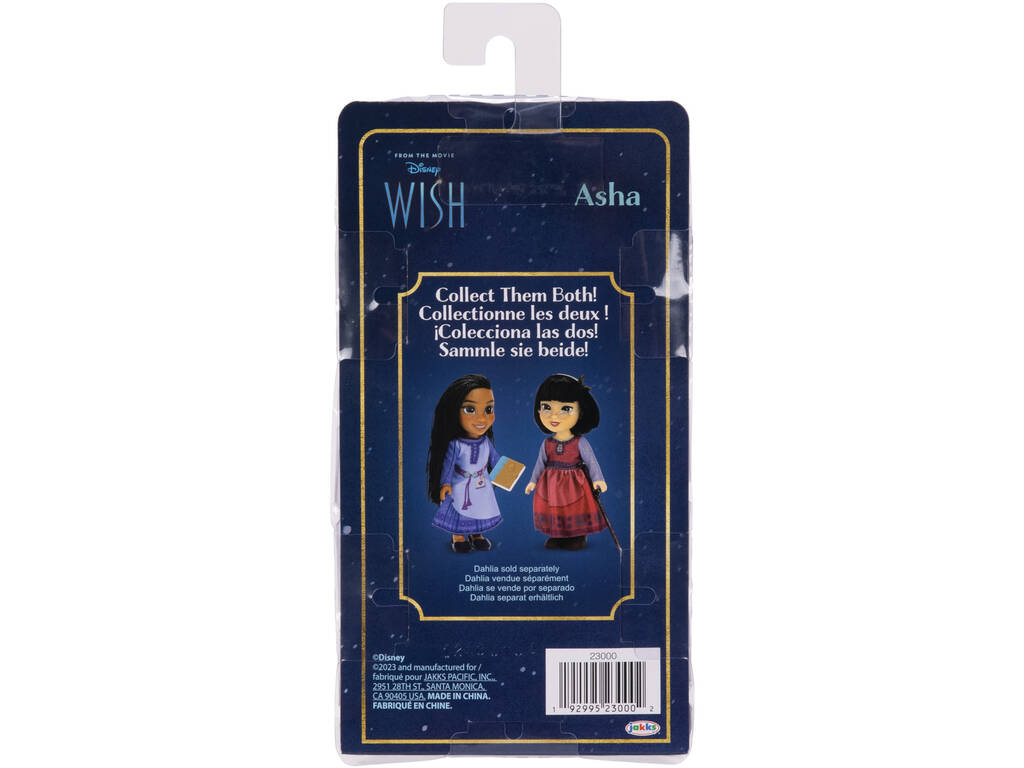 Wish Bambola Asha 15 cm Jakks 232284