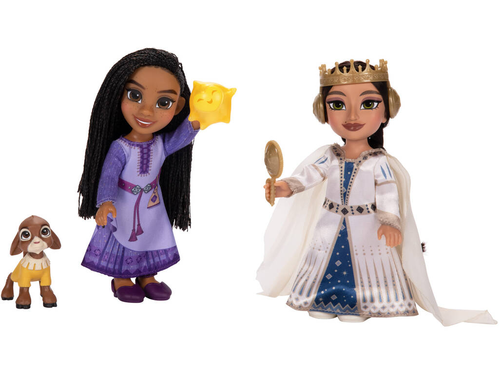 Wish Pack Bambola Asha e Regina Amaya Jakks 22994-3