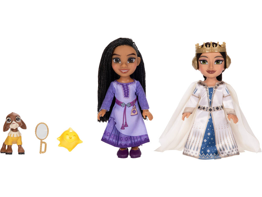Wish Pack Bambola Asha e Regina Amaya Jakks 22994-3