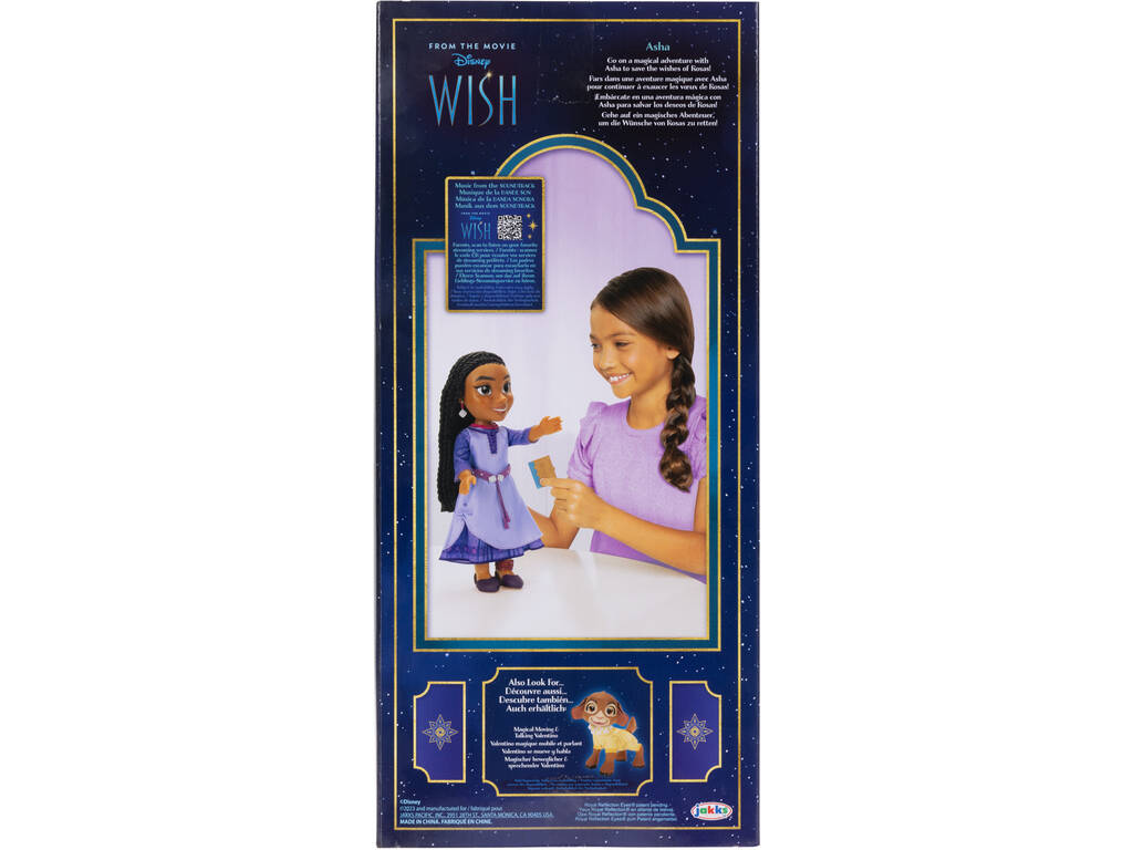 Wish Bambola Asha 35 cm Jakks 228424