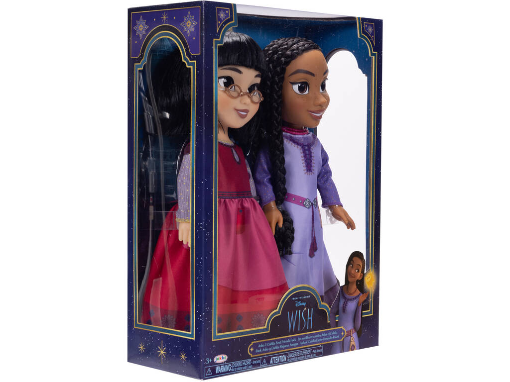 Poupée de rêve Asha et Dahlia 35 cm Jakks 231324