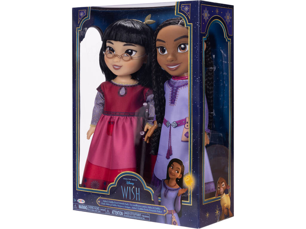Poupée de rêve Asha et Dahlia 35 cm Jakks 231324