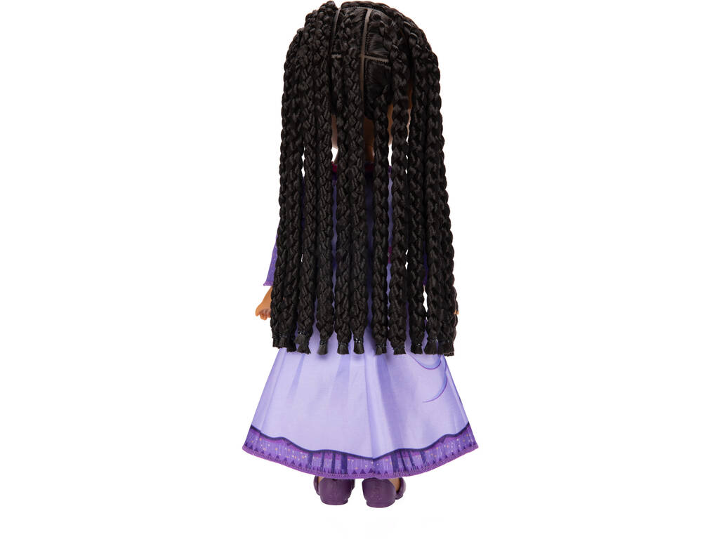 Wish Bambola Asha Cantante 35 cm. e i suoi amici Valentino e Star Jakks 229984