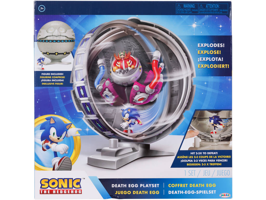 Sonic 2 Playset Eggman Jakks 417024