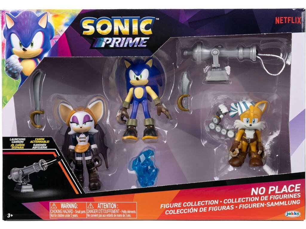 Sonic Prime Multipack Figure Jakks 417044