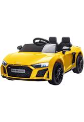 Autobatterie Audi R8 Spyder Funksteuerung 6V. Gelb