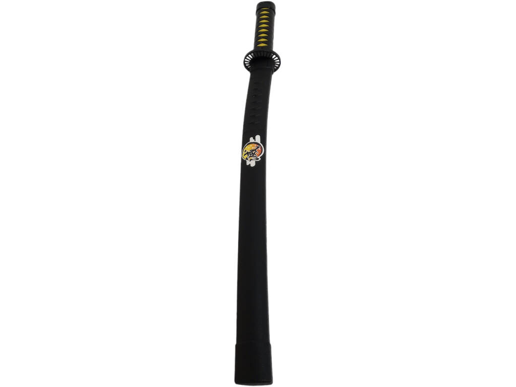 Épée Ninja de 68 cm avec lame jaune