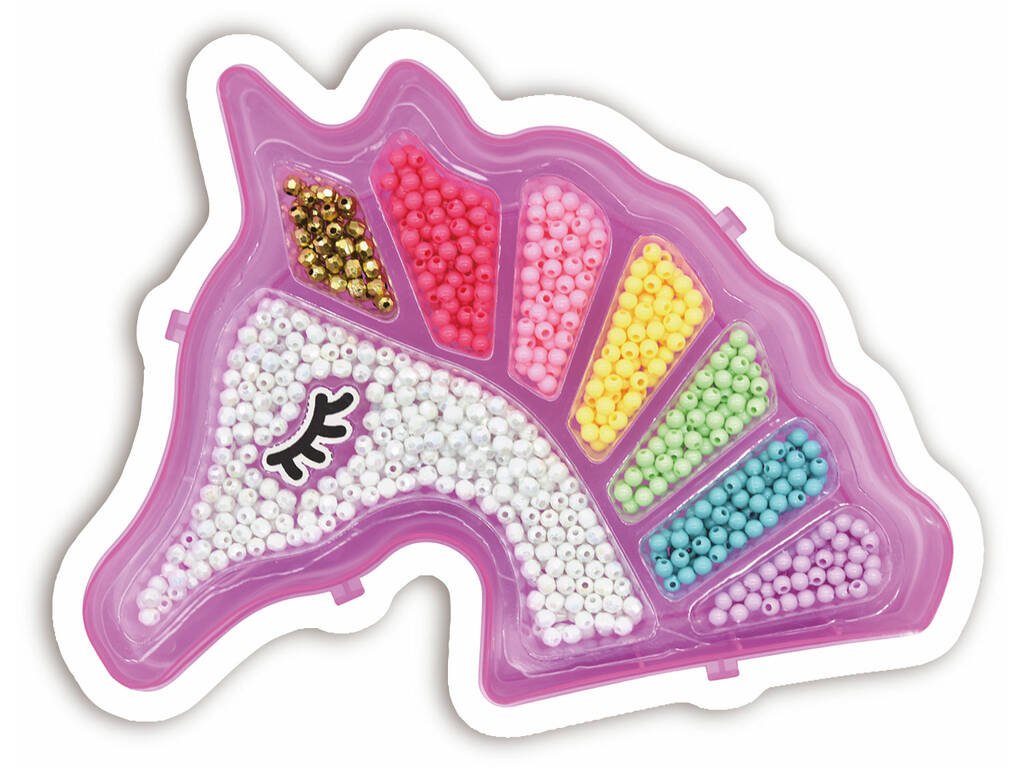 Set di perline Collane e bracciali con astuccio Unicorno