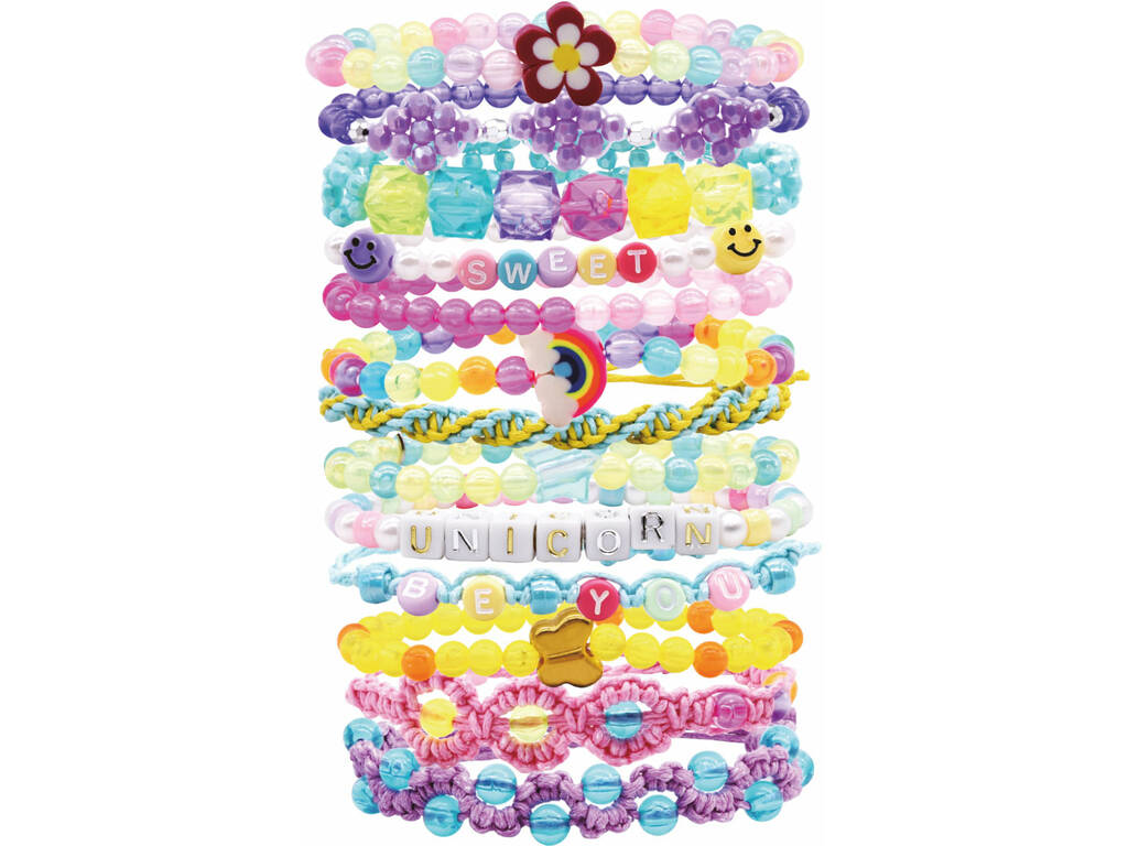 Set di perline Collane e bracciali con astuccio Unicorno