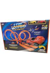 X-Treme Looping Circuit avec 2 voitures