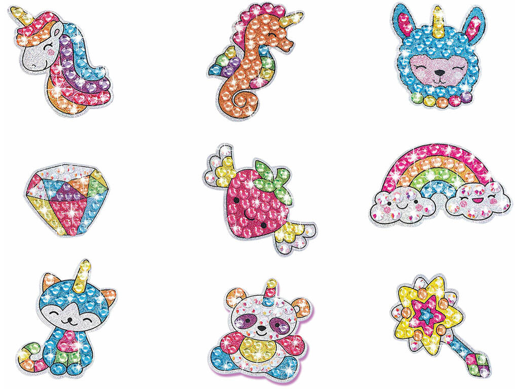 Kit créatif Fantastic Stickers with Diamonds