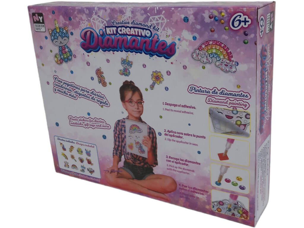 Kit créatif Fantastic Stickers with Diamonds
